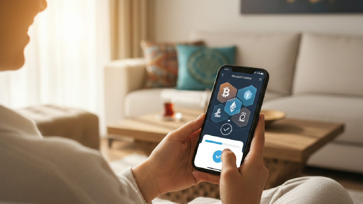 Discount Casino kripto ödeme seçenekleri ile mobil cihazlardan hızlıca yatırım yapmak mümkün.